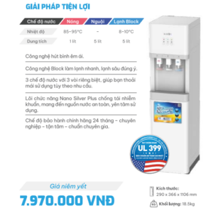 Cây nước nóng lạnh nguội KAROFI HCV208