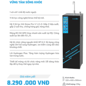 Máy lọc nước Karofi KAQ-D20